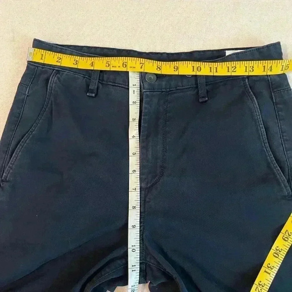 Rag & Bone | Fit 1 Skinny Slim Pant with Rough Hem - Navy / Sz 29R - Picture 11 of 15